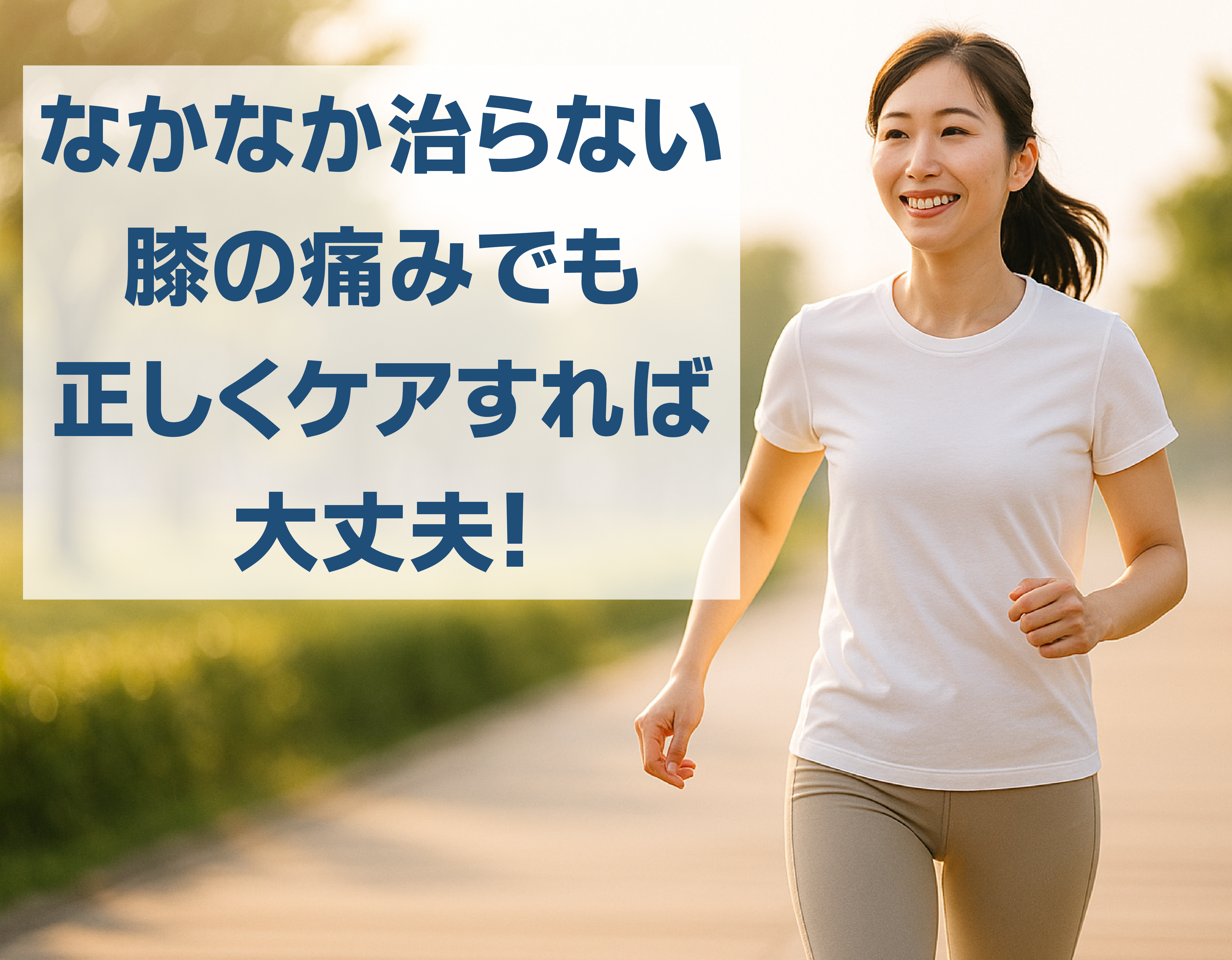 膝の痛み　ジョイ・ハート整体院