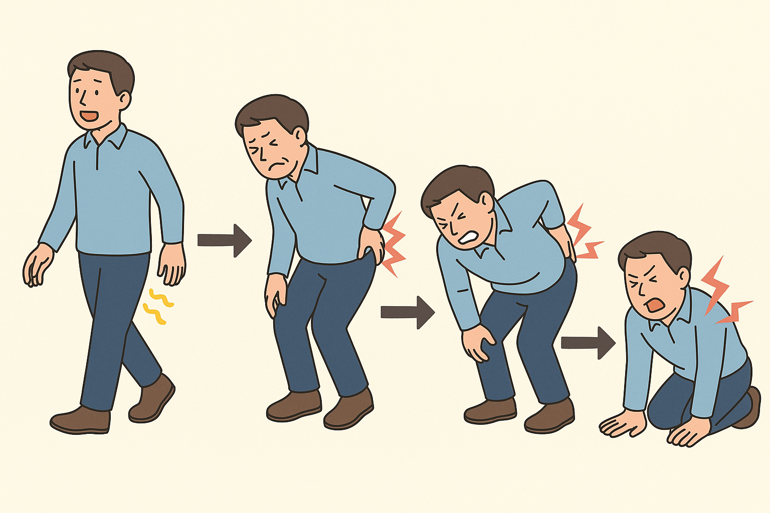 繰り返すギックリ腰 繰り返すギックリ腰