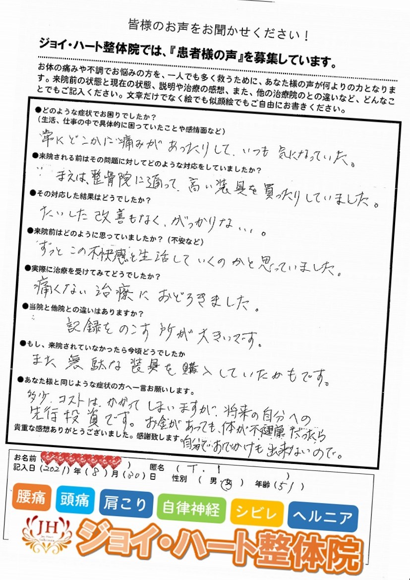 身体の痛み 身体の痛み