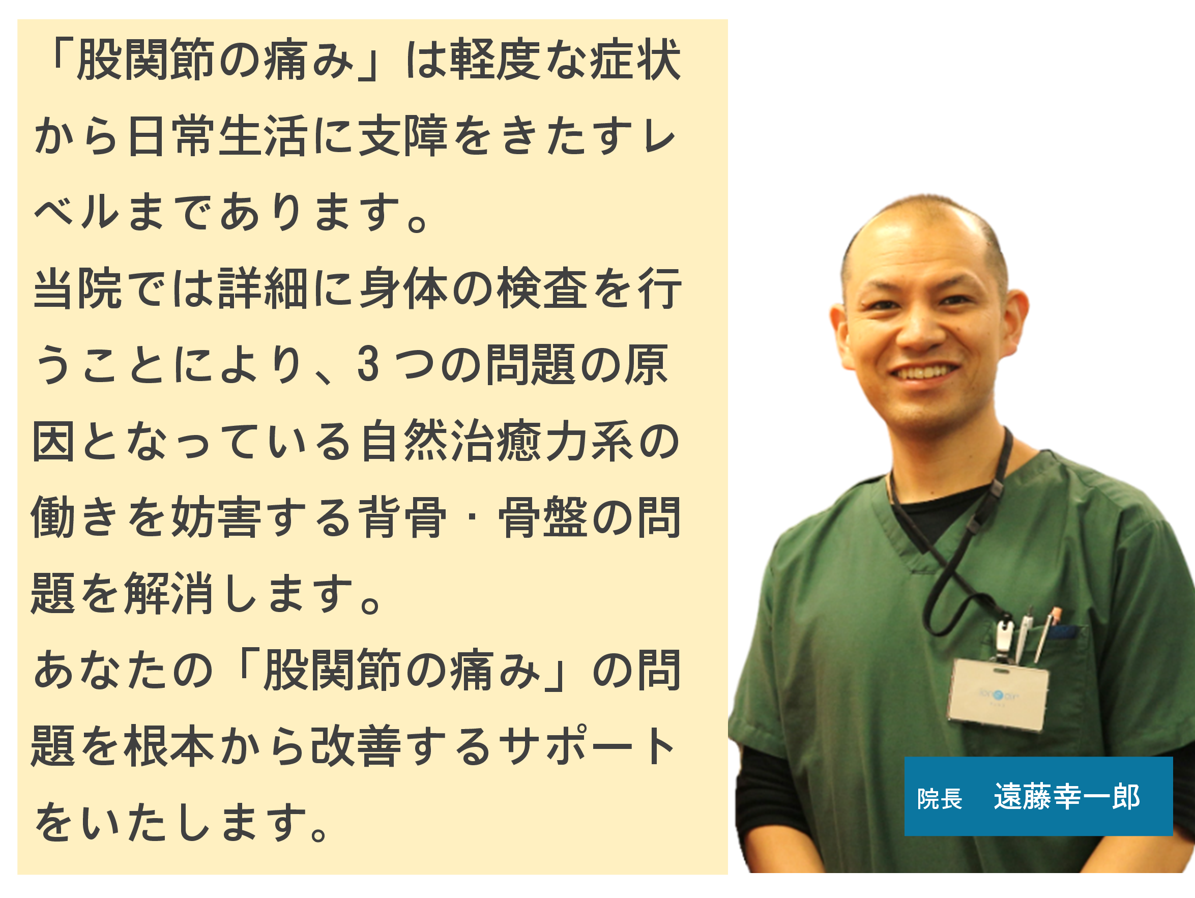 股関節の痛み 股関節の痛み