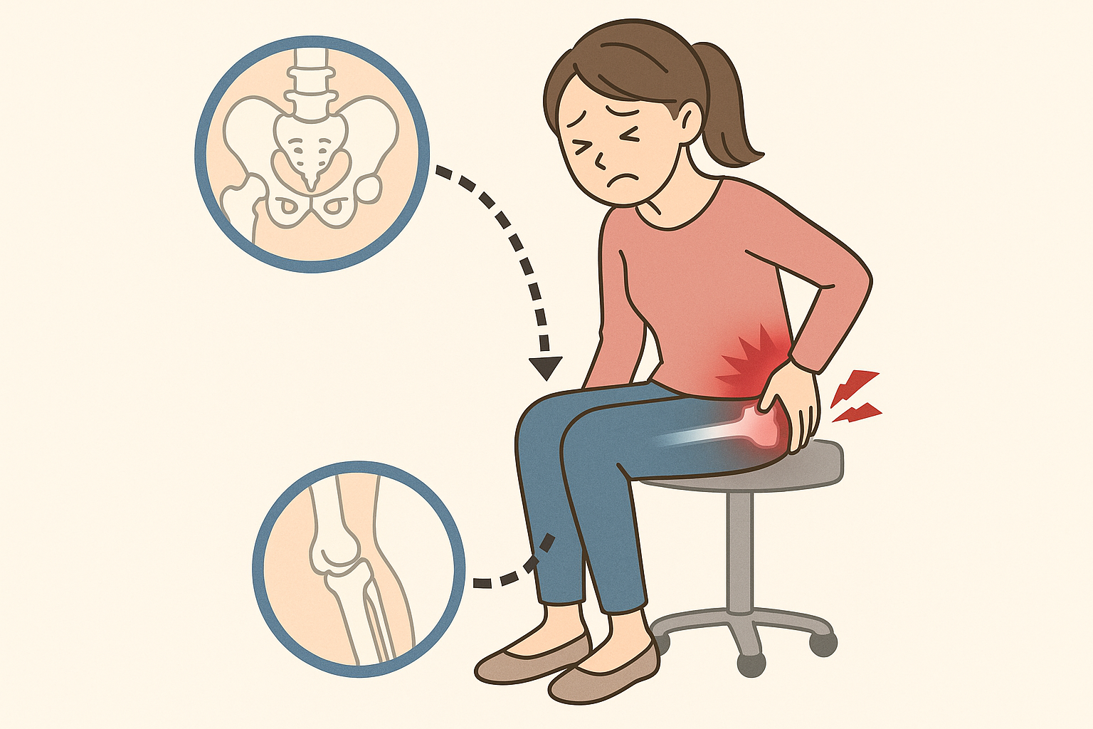 無症状側の問題 無症状側の問題