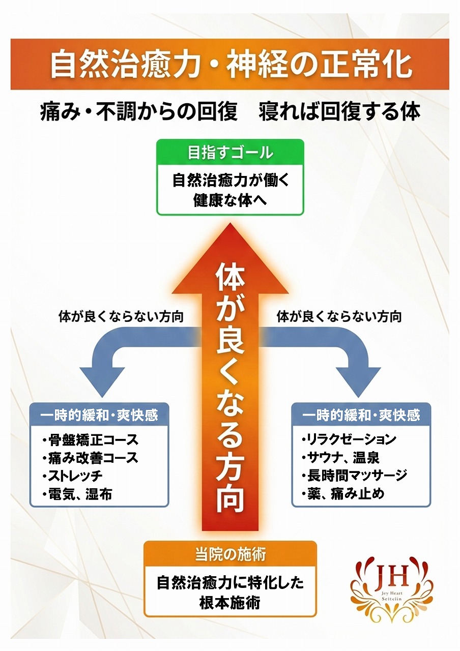 自然治癒力・神経の正常化
